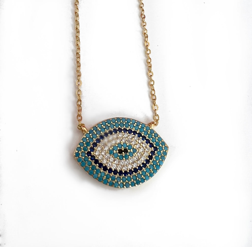 Small Evil Eye Necklace