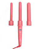 SUPER STAR CURLS - PROFESSIONAL CERAMIC CURLING WAND SET